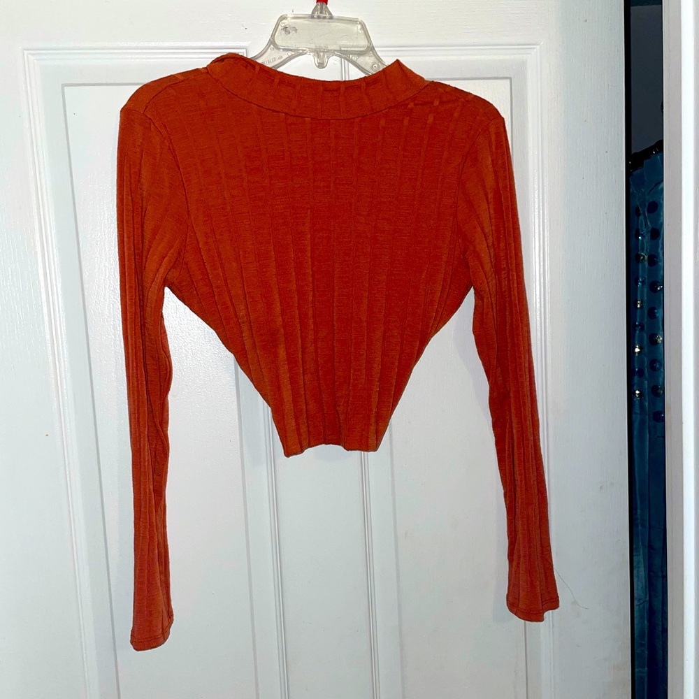 Long sleeve Crop Top